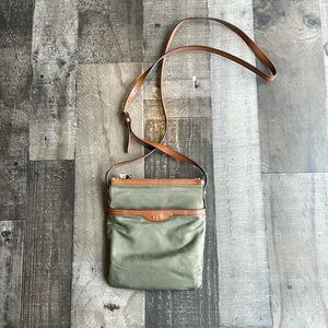 Lauren, Ralph Lauren embossed equestrian Crossbody bag new without tags